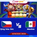 Soi kèo CH Séc vs Mexico 08h00 ngày 25/6/2026 – World Cup 2026