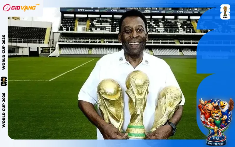 Top 10 kỷ lục World Cup không thiếu 3 danh hiệu của huyền thoại Pele